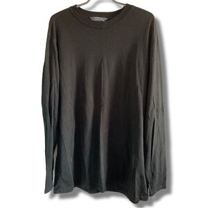 Yukonwool 100% New Zealand Merino Wool Base Layer Long Sleeve Black XL